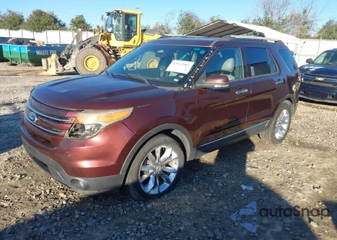 2012 Ford Explorer Limited from USA, damaged, VIN 1FMHK7F82CGA98166